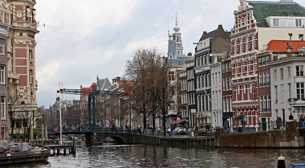 VAN DROVE INTO BUILDING