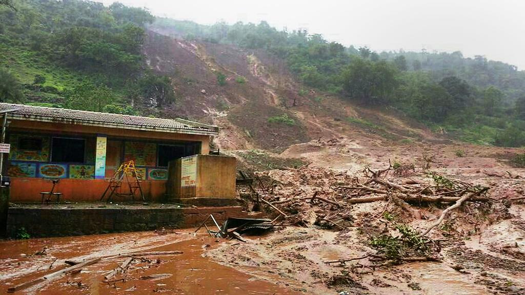 LANDSLIDE IN INDIA