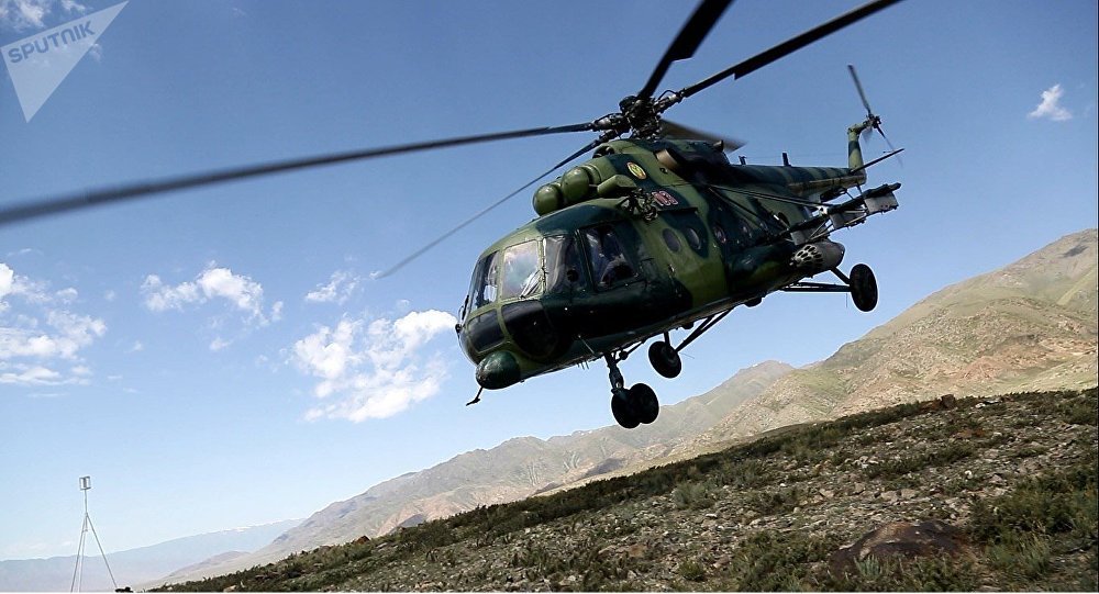 HELICOPTER CRASHES IN KYRGYZSTAN