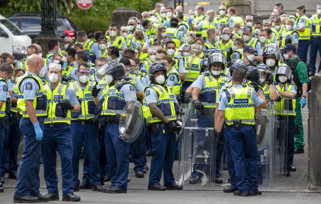 Protests at New Zealand