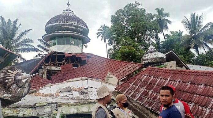 Earthquake in Indonesia
