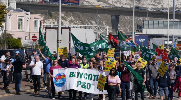 Protests in Dover, Liverpool and Hull