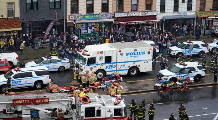 Brooklyn subway shooting injures dozen
