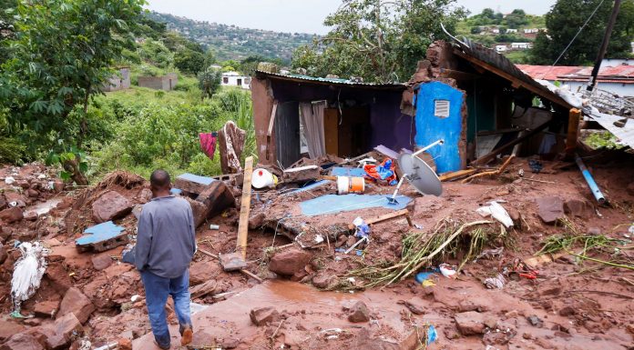Durban floods: 45 people killed