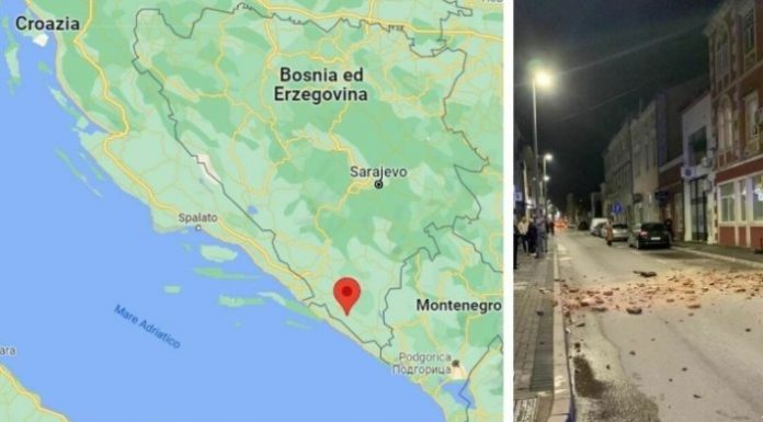 Earthquake in Bosnia and Herzegovina